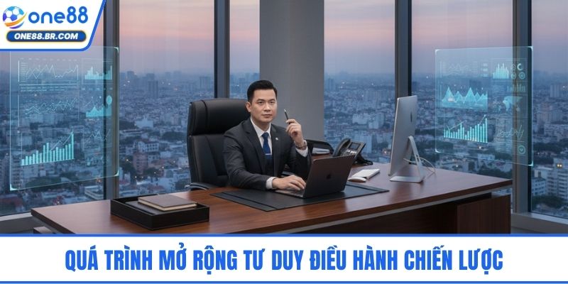 CEO Mai Hữu Wan - Dấu Ấn Lãnh Đạo Chiến Lược Thời Đại Số Quá trình mở rộng tư duy điều hành chiến lược